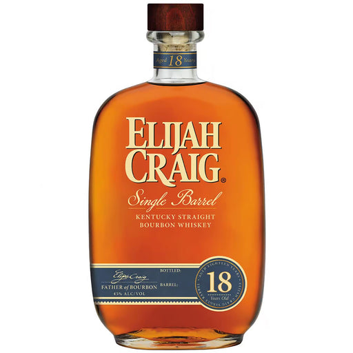 Elijah Craig 18 Year Old Single Barrel Bourbon Bottled 2022 Barrel No 5808