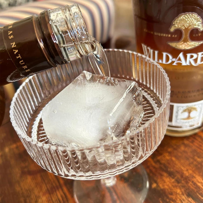 Wild Arbor Clear Cream Liqueur Over Ice