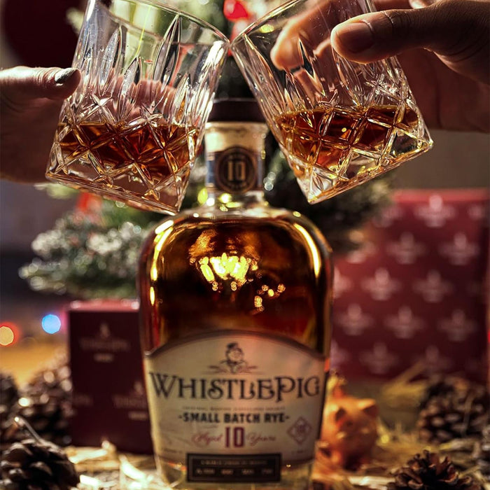 WhistlePig 10 Year Old Small Batch Rye Whiskey At Christmas