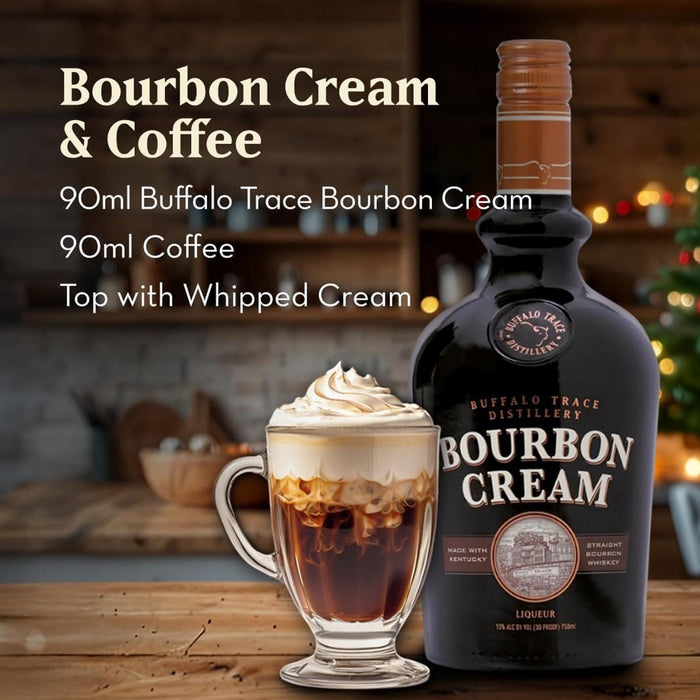 Buffalo Trace Bourbon Cream Liqueur Infographic