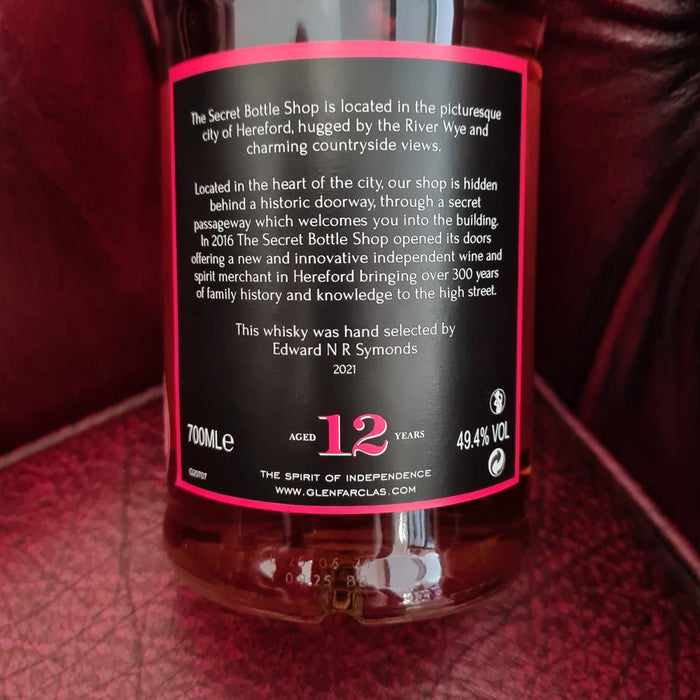 Glenfarclas 12 Year Old Whisky First Release - Secret Bottle Shop Exclusive Bottling 70cl