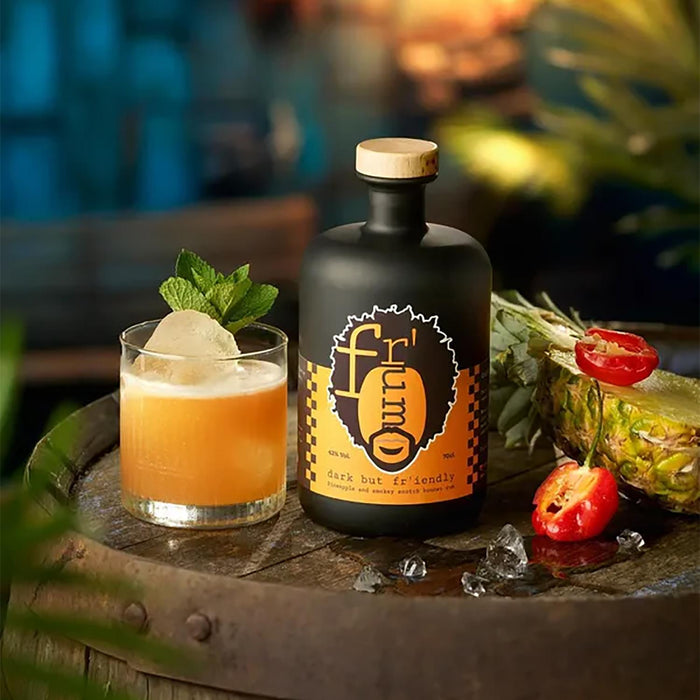 Fr'um Pineapple & Smokey Scotch Bonnet Rum With Cocktail