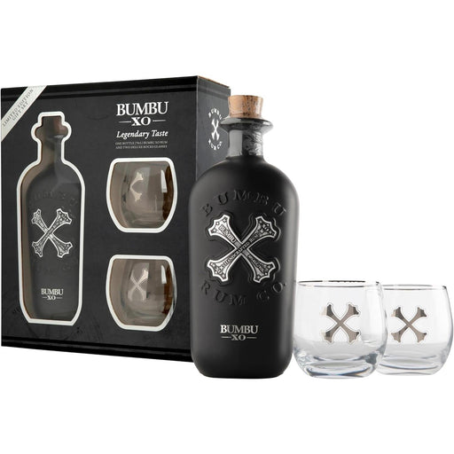 Bumbu XO Rum Two Glass Gift Pack