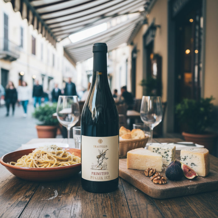 Trastullo Primitivo Cheese Pairings