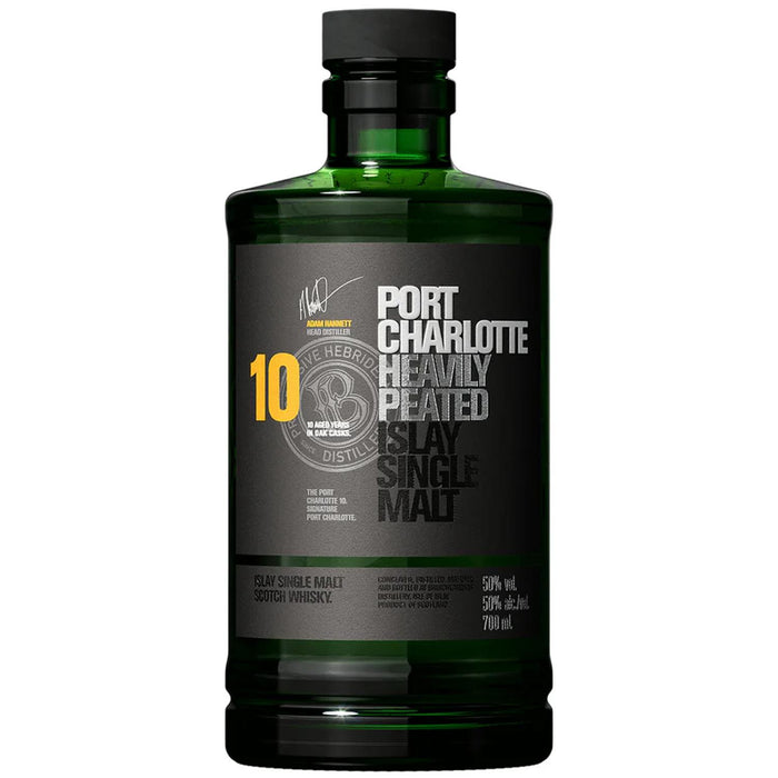 Bruichladdich Port Charlotte 10 Year Old Scottish Barley Whisky 70cl