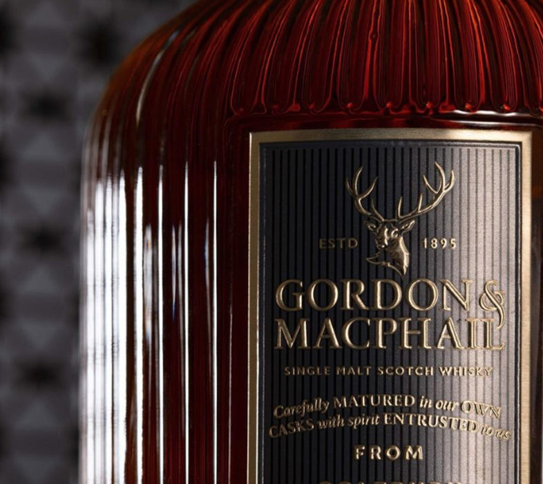 Close Up Of Glenlivet 1976 45 Year Old Whisky Gordon & Macphail Private Collection