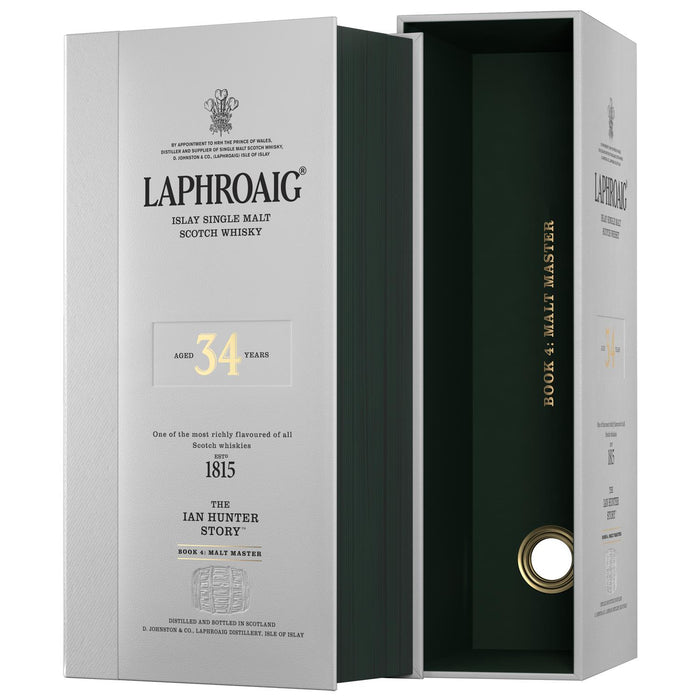 Laphroaig 34 Year Old Ian Hunter Book 4 Whisky 70cl