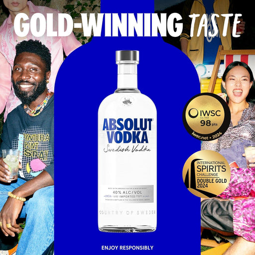 Award Winning Absolut Original Swedish Vodka