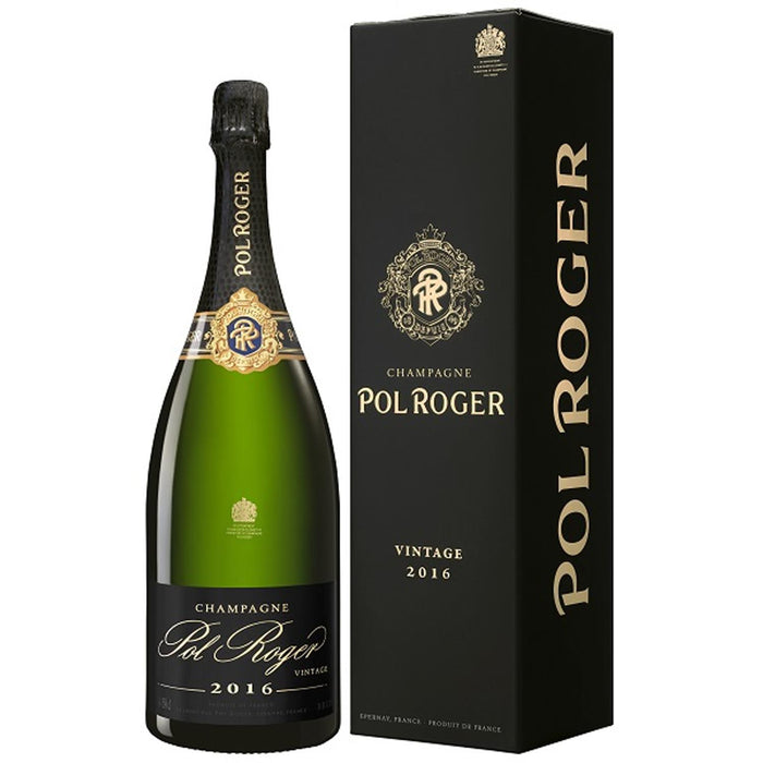 Pol Roger Brut Vintage 2016 Champagne Magnum 150cl Gift Boxed