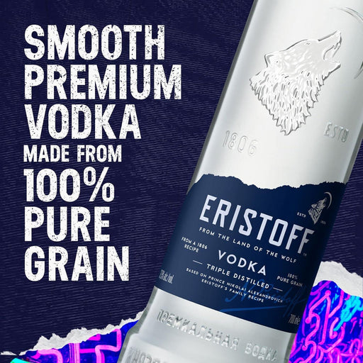Eristoff Vodka Infographic
