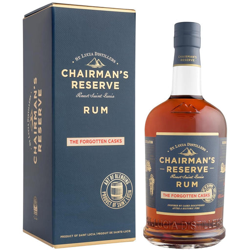 Bottle Of Chairmans Reserve Forgotten Casks Rum With Gift Box 