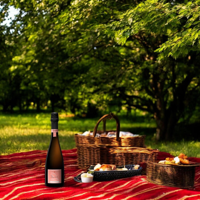 Enjoy Champagne At A Picnic