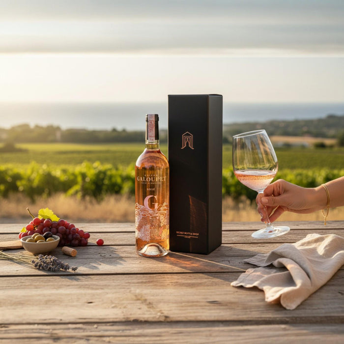 Enjoying A Bottle Of Chateau Galoupet G De Galoupet Organic Rose