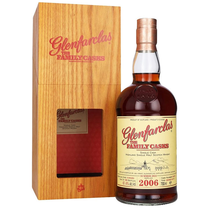 Glenfarclas 2006 Family Cask #3418 Whisky Gift Boxed
