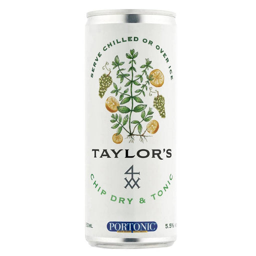Taylors Chip Dry White Port & Tonic Can 25cl