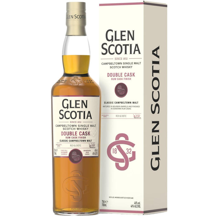 Glen Scotia Double Cask Rum Cask Finish Whisky Gift Boxed