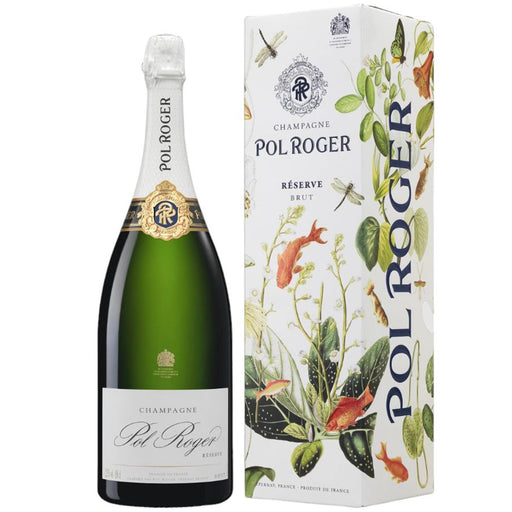 Pol Roger Brut Reserve NV Champagne Magnum Gift Boxed