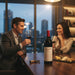 Couple Enjoying Penfolds Grange Bin 95 In The City