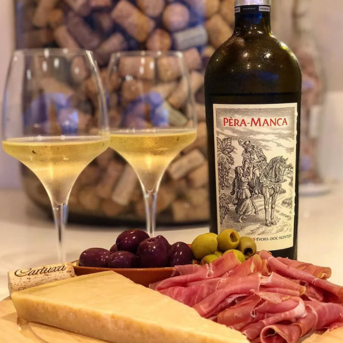 Portuguese White Wine With Cured Meats