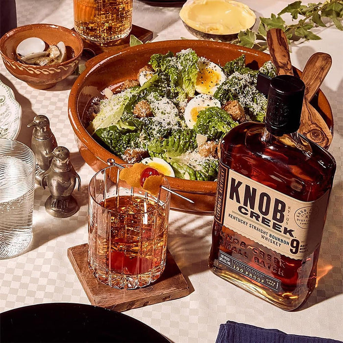 Knob Creek Kentucky Straight Bourbon Whiskey With Food