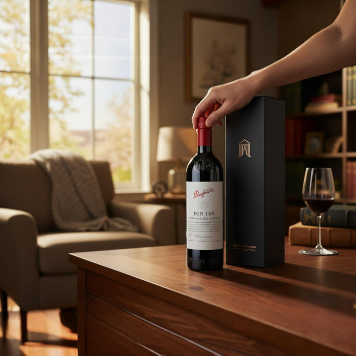 Penfolds Bin 128 Coonawarra Shiraz Gift Boxed