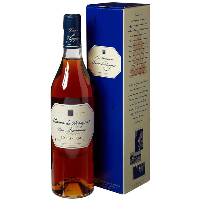 Baron De Sigognac 10 Year Old Bas Armagnac Gift Boxed