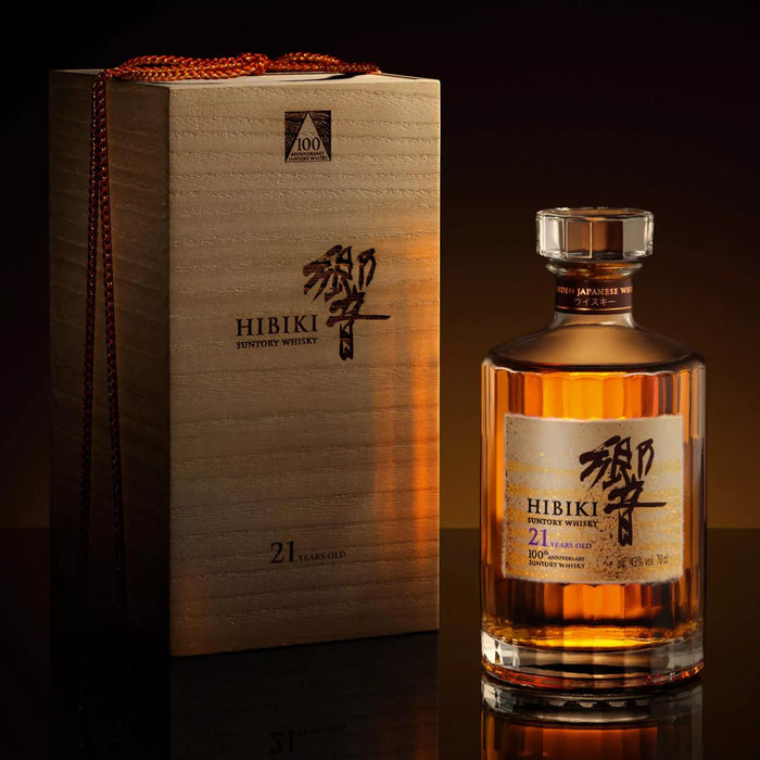 Hibiki 21 Year Old Mizunara 100th Anniversary Whisky 70cl