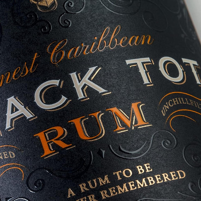 Black Tot Rum Label