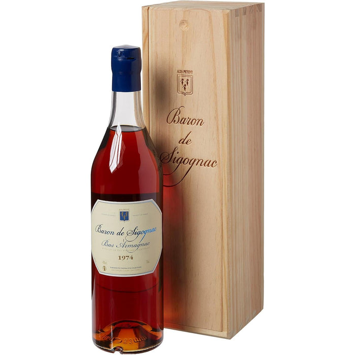 Baron De Sigognac 1974 Vintage Armagnac Gift Boxed