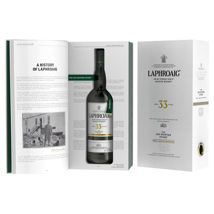 Laphroaig 33 Year Old Ian Hunter Book 3 Whisky 70cl