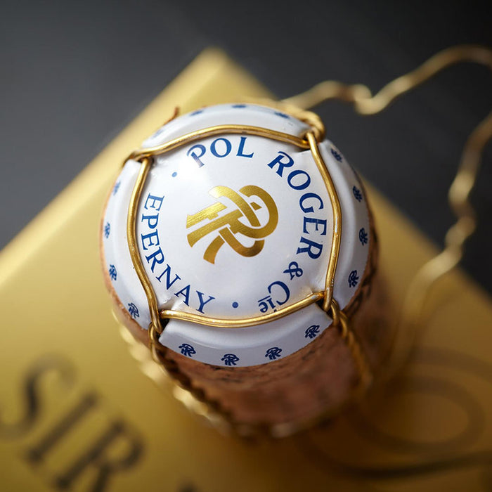 Pol Roger Brut Reserve Champagne Two Glass Gift Set 75cl