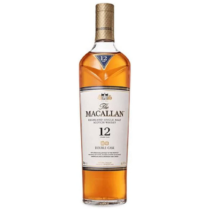 Macallan 12 Year Old Double Cask Whisky Glass & Jigger Set 70cl