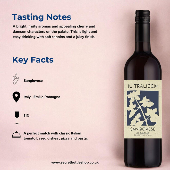 Il Traliccio Sangiovese Infographic