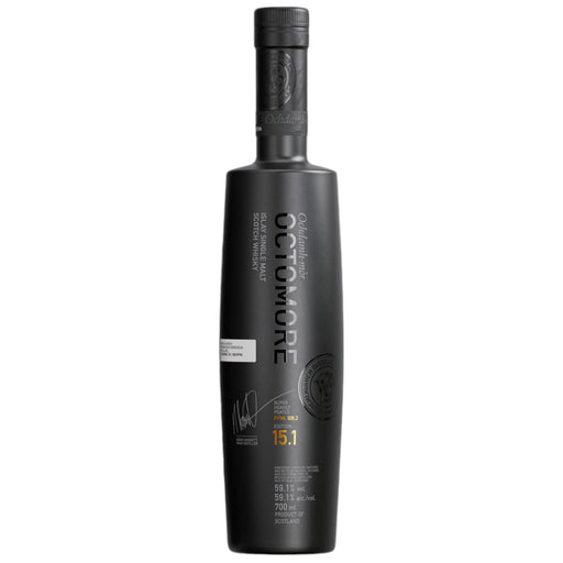 Bottle Of Bruichladdich Octomore 15.1 Single Malt Whisky