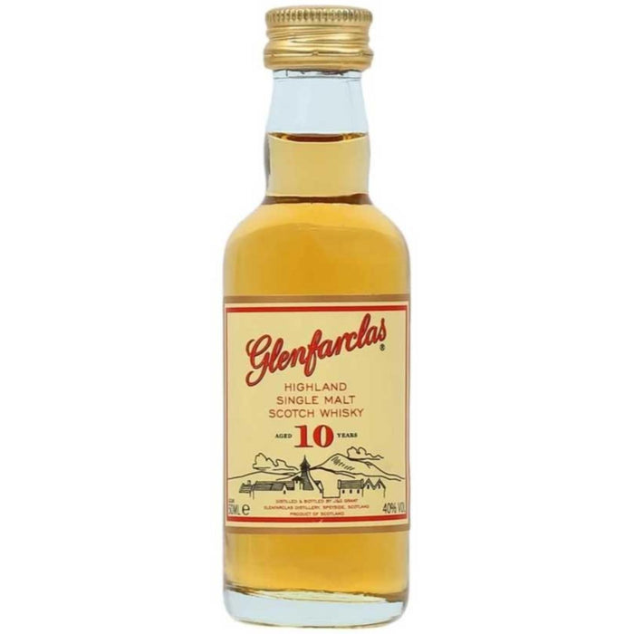 Glenfarclas 10 Year Old Whisky Miniature 5cl