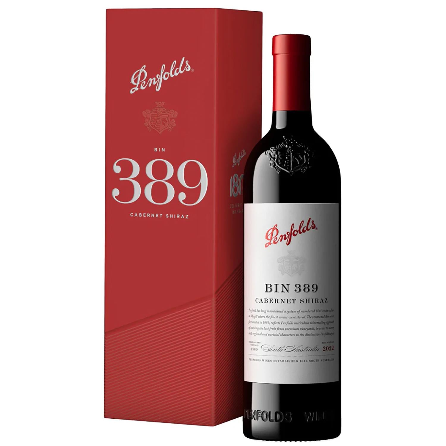 Penfolds BIN 389 Cabernet Shiraz 1998ねん Penfolds Bin 389 Cabernet Shiraz | Next Day Delivery