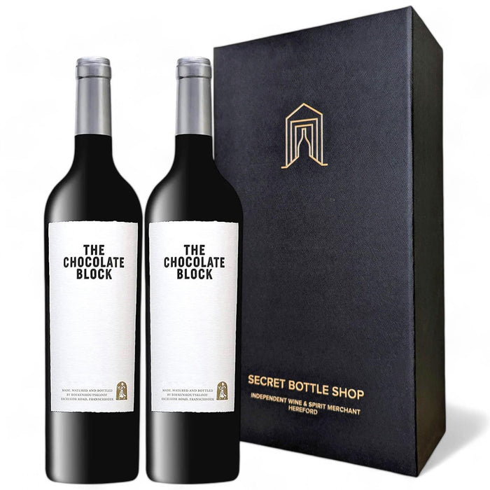 The Chocolate Block Red Wine Duo Gift Box