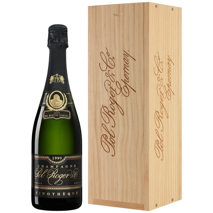 Pol Roger Vinotheque 1999 Sir Winston Churchill Champagne Gift Boxed