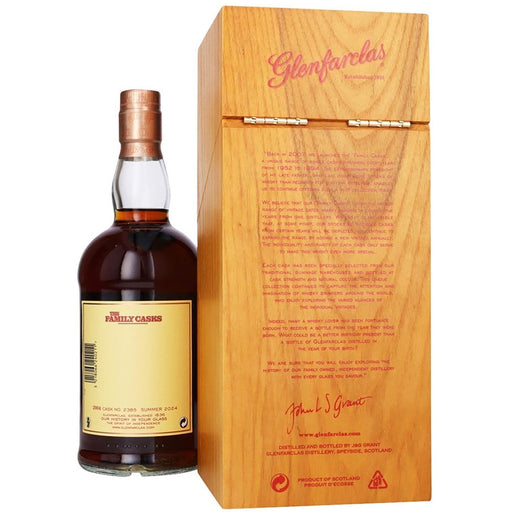 Glenfarclas 2004 Family Cask #2385 Whisky Gift Boxed