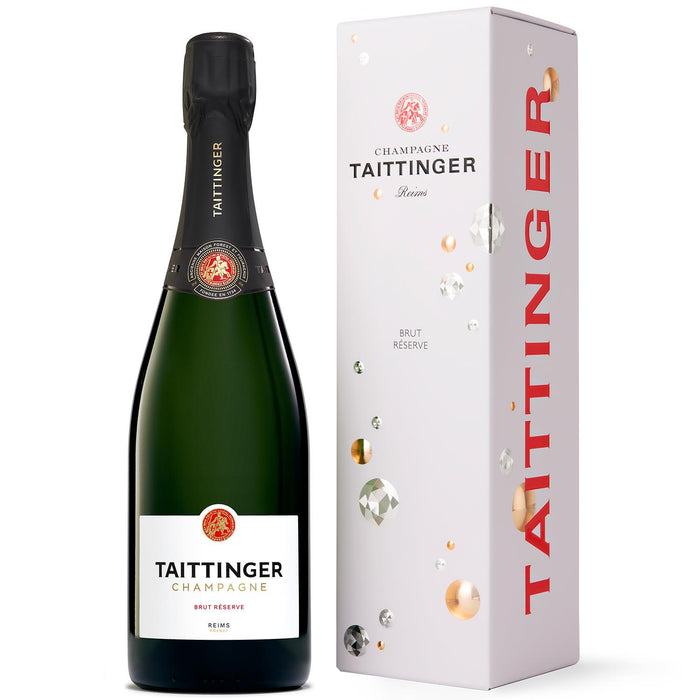 Taittinger Brut Reserve Champagne Gift Boxed 75cl