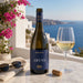 Lantides Estate Abyss Assyrtiko enjoyed with a sea view in Greece