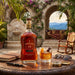 Appleton Estate 15 Year Old with a Old Fashioned cocktail in a garden.
