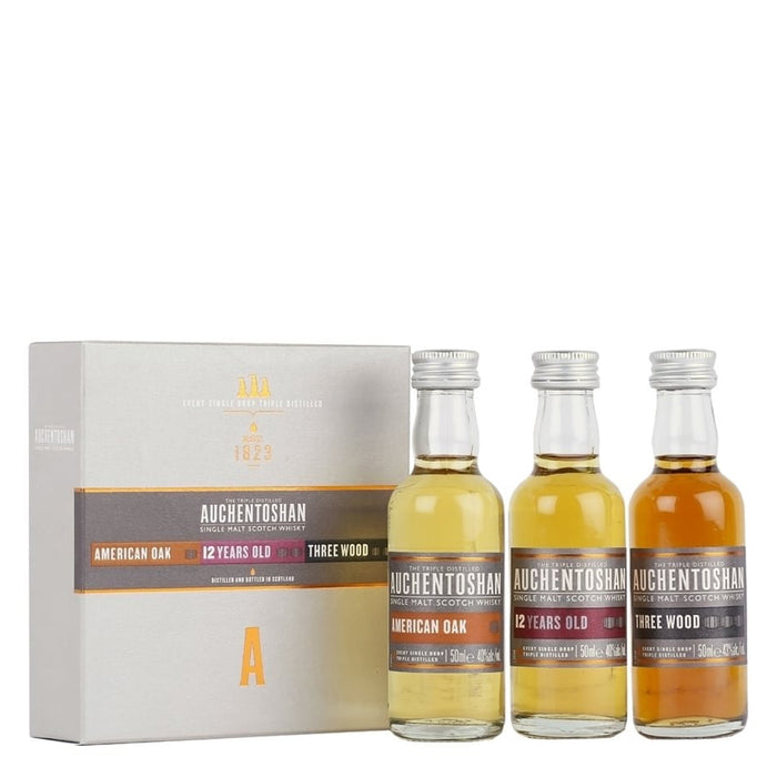 Auchentoshan Whisky Collection Gift Pack 3x5cl