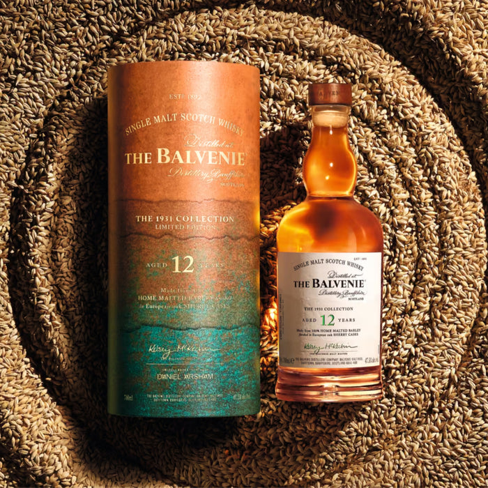 Balvenie 12 Year Old 1931 Collection Home Malted Limited Edition Single Malt Whisky
