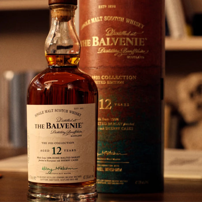 Balvenie 12 Year Old 1931 Collection Home Malted Limited Edition Single Malt Whisky