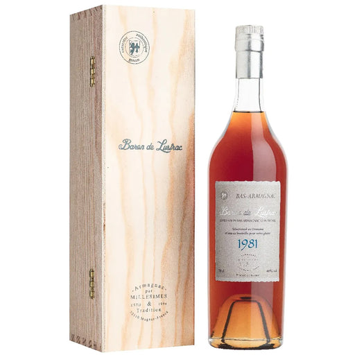 Baron De Lustrac Bas Armagnac 1981 Vintage 70cl