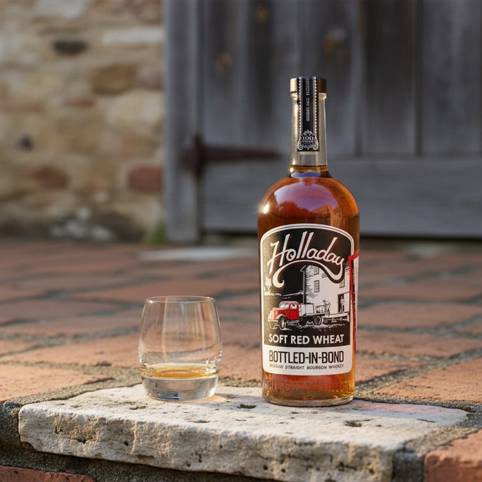 Ben Holladay Red Wheat Bottled in Bond Bourbon 70cl