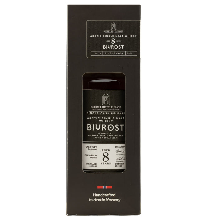 Bivrost 8-Year-Old Ex-Aquavit Single Cask Whisky Box 2
