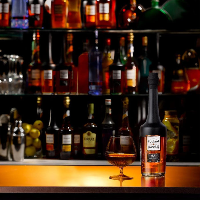 Boulard XO Calvados Pays D'Auge In Glass In A Bar