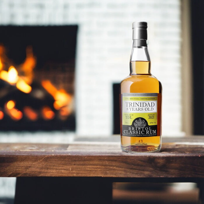 Trinidad 8 Year Old Rum In House By Fire